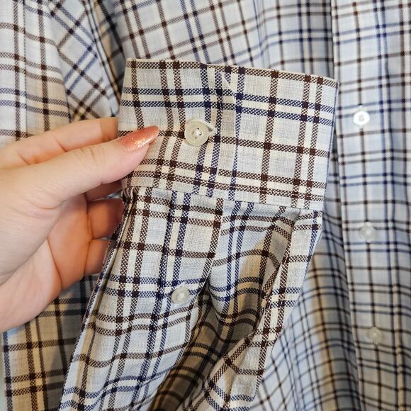 Daniel Cremieux Signature Collection Pima Cotton Non Iron Button Up Men's XXL - Picture 6 of 8